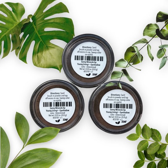 Savvy Mineral By Young Living Eyeshadow Determined Bundle of 3 - Picture 2 of 5